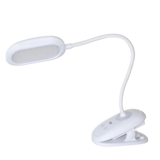 Настільна LED лампа з акумулятором Євросвітло Ridy Flex-02 біла, фото 6