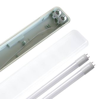 Світильник Євросвітло LED-SH2-40 2*1200 IP65 з лампами 18Вт 4000К