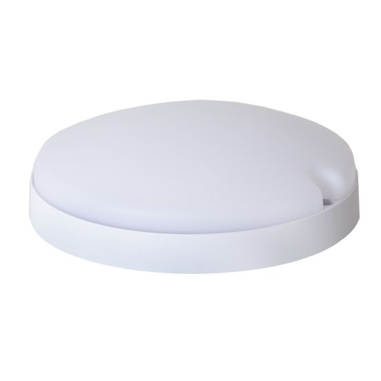 Светильник LED акум. с датч. движ. и фотореле Євросвітло CLB-01 круг IP65 20Вт 4200K, фото 3