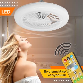 Лампа LED с вентилятором E27 20+3,5 Вт, фото 6