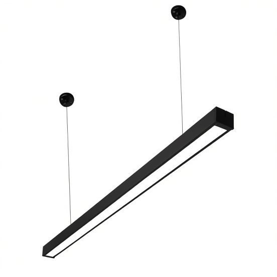 Подробнее о Светильник LED Євросвітло Sign EVO подвесной линейный на тросах 72Вт 4200К черный Светильник LED Євросвітло Sign EVO подвесной линейный на тросах 72Вт 4200К черный