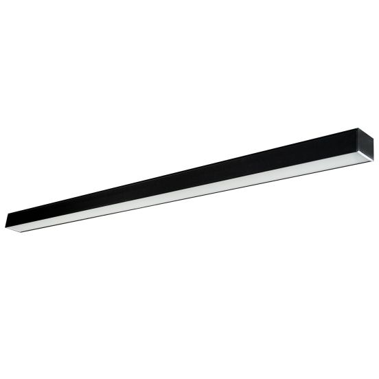 Подробнее о Светильник LED Євросвітло Sign EVO подвесной линейный на тросах 72Вт 4200К черный, фото 2 Светильник LED Євросвітло Sign EVO подвесной линейный на тросах 72Вт 4200К черный, фото 2