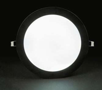 Набор светильник точечный врезной NOAS YL10-1800-S 18Вт круг черный 6500К 2 шт, фото 2