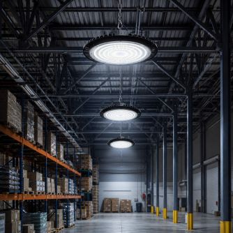 Світильник LED для високих стель Євросвітло EB-EF-200-01 IC 200Вт 6400К, фото 4