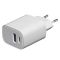 Зарядний пристрій USB-A/USB-C 20W White
