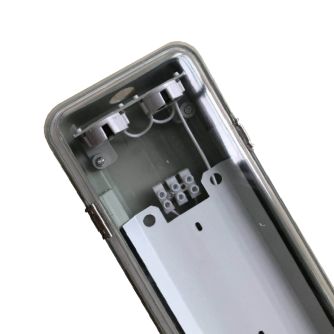 Світильник промисловий ЕВРОСВЕТ 2*1200мм під лампу Т8 LED-SH-45 з пластиною IP65 LENS, фото 2
