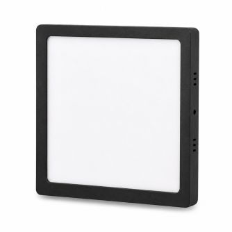 Світильник точковий накладний Євросвітло 18Вт квадрат LED-SS-225-18 4200К чорний