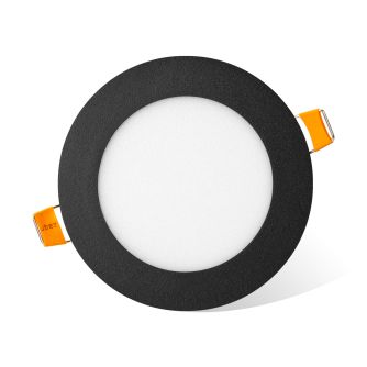 Світильник точковий врізний Євросвітло 6Вт коло LED-R-120-6 4200К чорний, фото 3