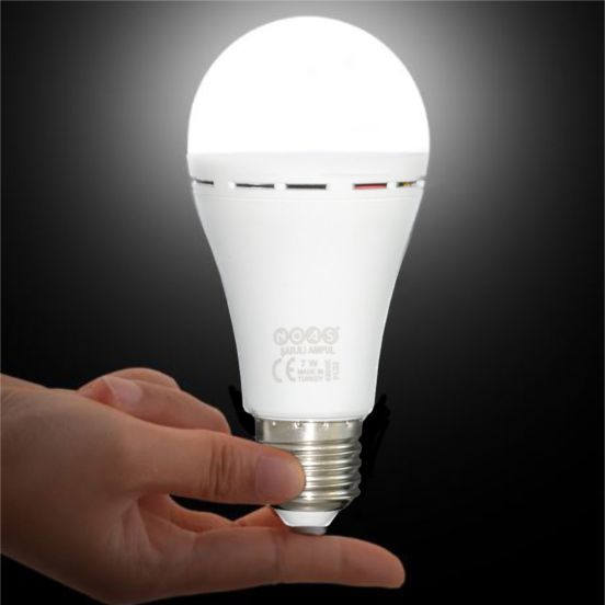 Подробнее о Лампа аккумуляторная Е27 LED NOAS YL95-0711 6500K, фото 4 Лампа аккумуляторная Е27 LED NOAS YL95-0711 6500K, фото 4