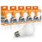Набор LED лампа Evro Lights 8Вт 4200К A-8-4200-27 Е27 5шт