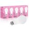 Набір LED лампа Evro Lights 12Вт 4200К A-12-4200-27 Е27 5шт