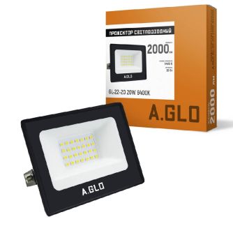 Детальніше про Прожектор світлодіодний A.GLO GL-22-20 20W 6400K Прожектор світлодіодний A.GLO GL-22-20 20W 6400K