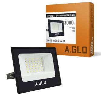 Детальніше про Прожектор світлодіодний A.GLO GL-22-30 30W 6400K Прожектор світлодіодний A.GLO GL-22-30 30W 6400K