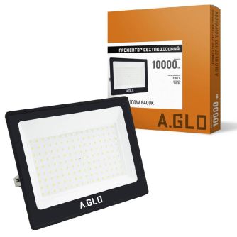 Детальніше про Прожектор світлодіодний A.GLO GL-22-100 100W 6400K Прожектор світлодіодний A.GLO GL-22-100 100W 6400K