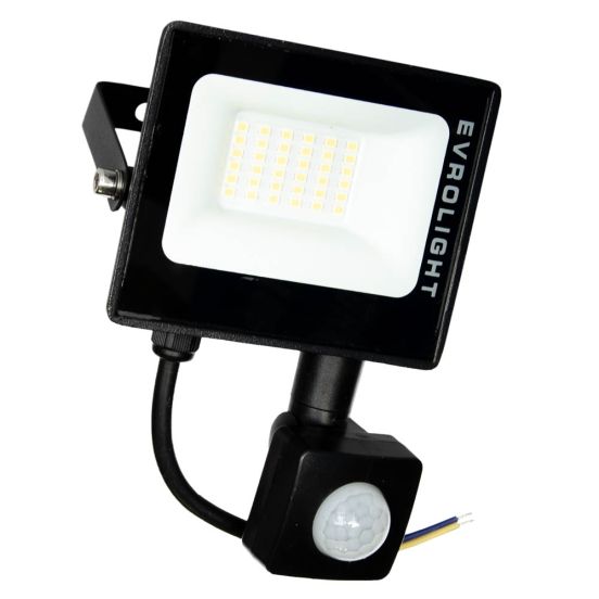 Подробнее о Набор прожектор светодиодный с датчиком движения EVROLIGHT FM-01D-20 20W 6400К 2шт, фото 2 Набор прожектор светодиодный с датчиком движения EVROLIGHT FM-01D-20 20W 6400К 2шт, фото 2
