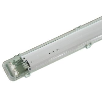 Подробнее о Светильник Євросвітло 2*1200мм под лампу Т8 LED-SH2-45 с пластиной IP65, фото 2 Светильник Євросвітло 2*1200мм под лампу Т8 LED-SH2-45 с пластиной IP65, фото 2