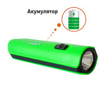 Подробнее о Фонарик на аккумуляторе LED TGX-8069 с детектором валют зеленый, фото 3 Фонарик на аккумуляторе LED TGX-8069 с детектором валют зеленый, фото 3