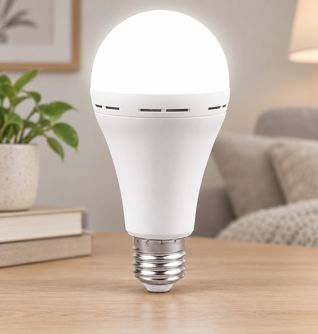 Подробнее о Лампа аккумуляторная Е27 LED Inteligent АС9W DC3W 1200 6400K Лампа аккумуляторная Е27 LED Inteligent АС9W DC3W 1200 6400K