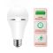 Фонарик-лампа на аккумуляторе Е27 LED SL-EBL-802 АС7W DC3W 6400К, фото 3