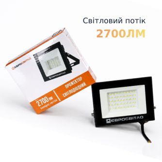 Подробнее о Прожектор светодиодный Євросвітло 30 Вт 6400K, фото 6 Прожектор светодиодный Євросвітло 30 Вт 6400K, фото 6