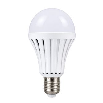Лампа аккумуляторная Е27 LED Inteligent АС9W DC3W Rib-2000 6400K