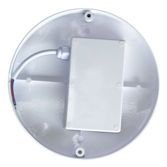 Євросвітло CL-R1 18 Вт — тильна сторона та LED-драйвер Світильник LED накладний Євросвітло CL-R1 18Вт 6400K IP65 — вид ззаду