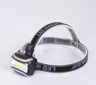 Фонарик Tiross TS1860 налобный LED на батарейках, фото 2